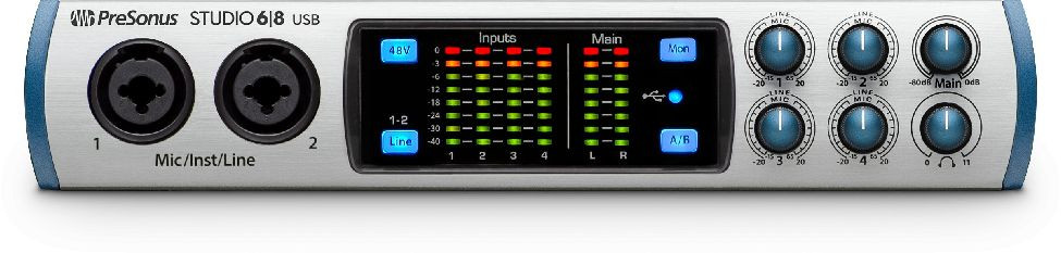 Galerijní obrázek č.1 USB zvukové karty PRESONUS Studio 68