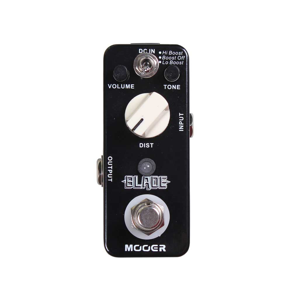 Galerijní obrázek č.1 Overdrive, distortion, fuzz, boost MOOER Blade, Metal Distortion Pedal