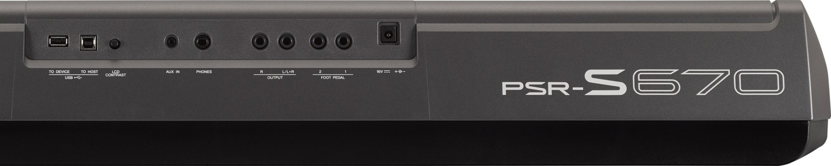 Galerijní obrázek č.1 Workstationy YAMAHA PSR-S670