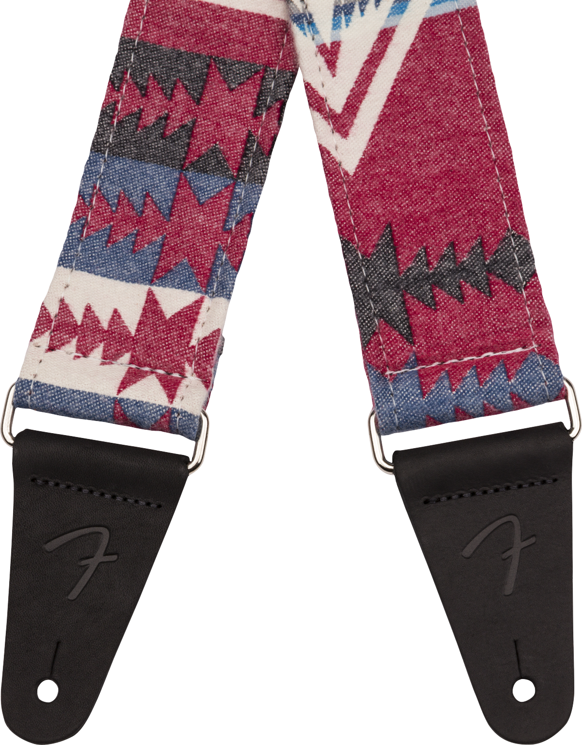 Galerijní obrázek č.2 Nylonové/textilní FENDER 2" Zion Strap, Red Aztec