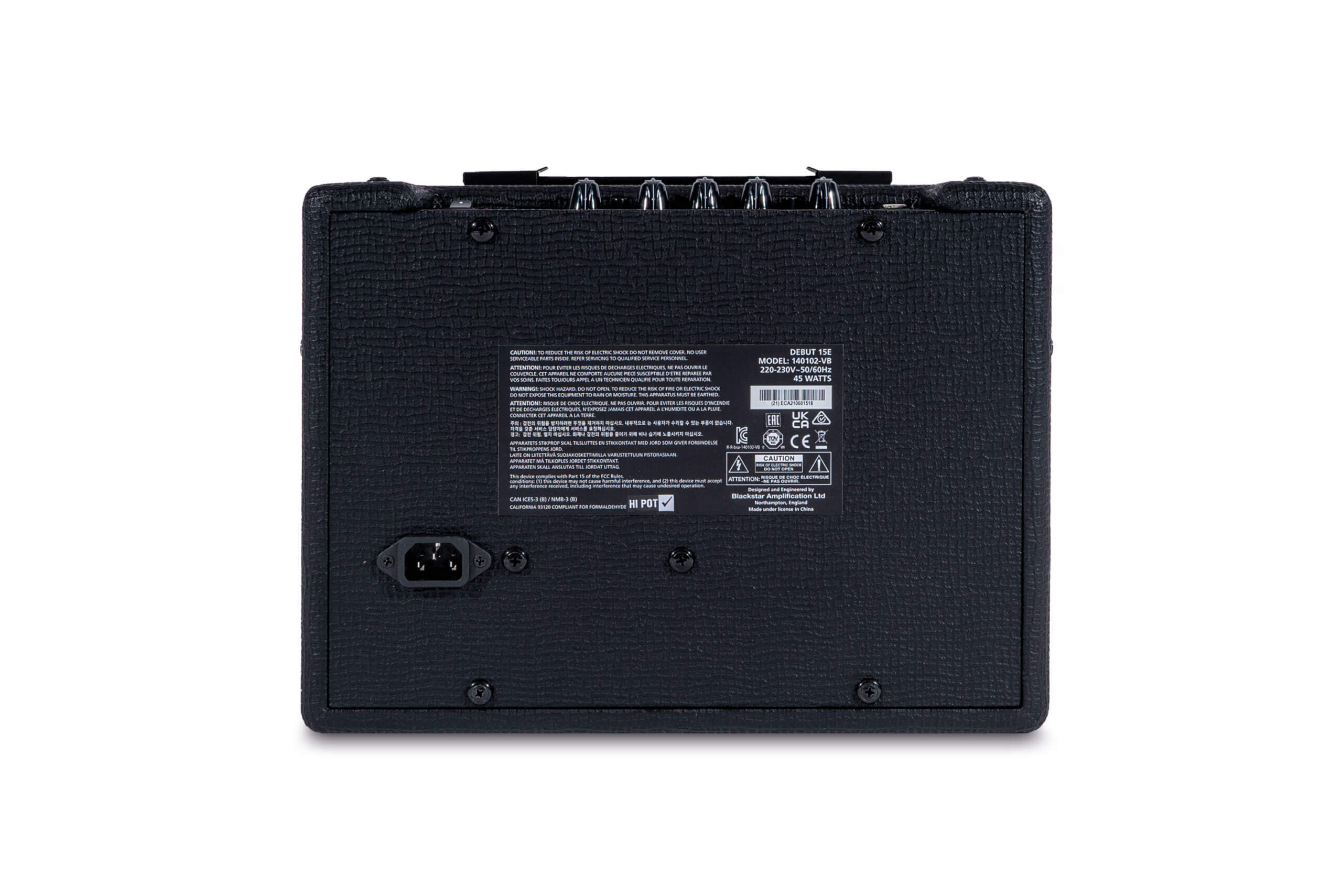 Galerijní obrázek č.3 Tranzistorová komba BLACKSTAR Debut 15E - Black