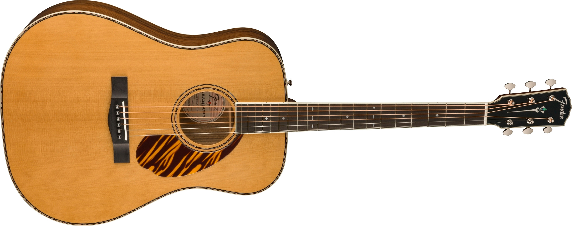 Galerijní obrázek č.1 Dreadnought FENDER PD-220E Dreadnought Ovangkol - Aged Natural Limited Edition