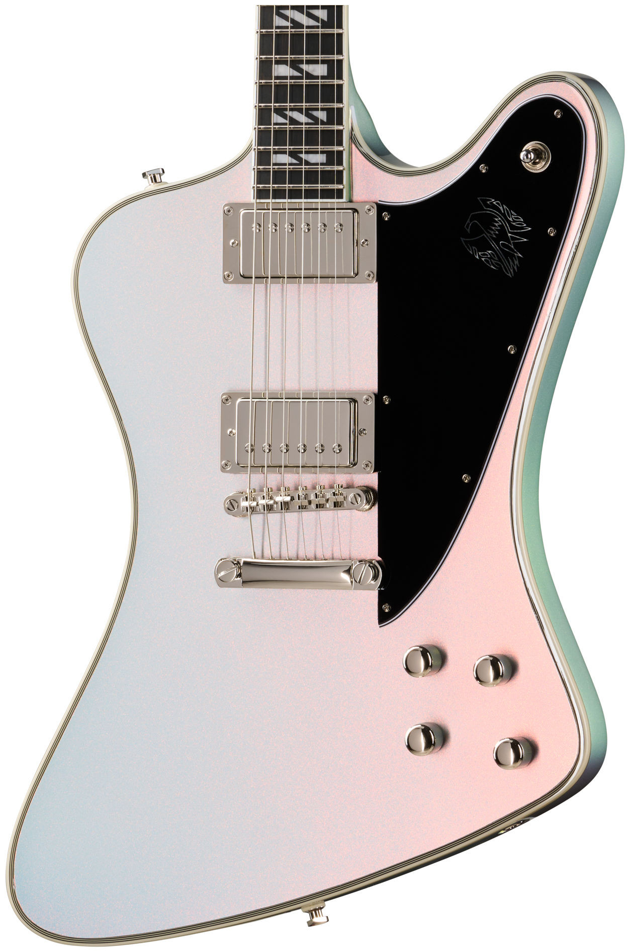Galerijní obrázek č.2 Superstrat EPIPHONE Futura Firebird Custom - Quicksilver Shift