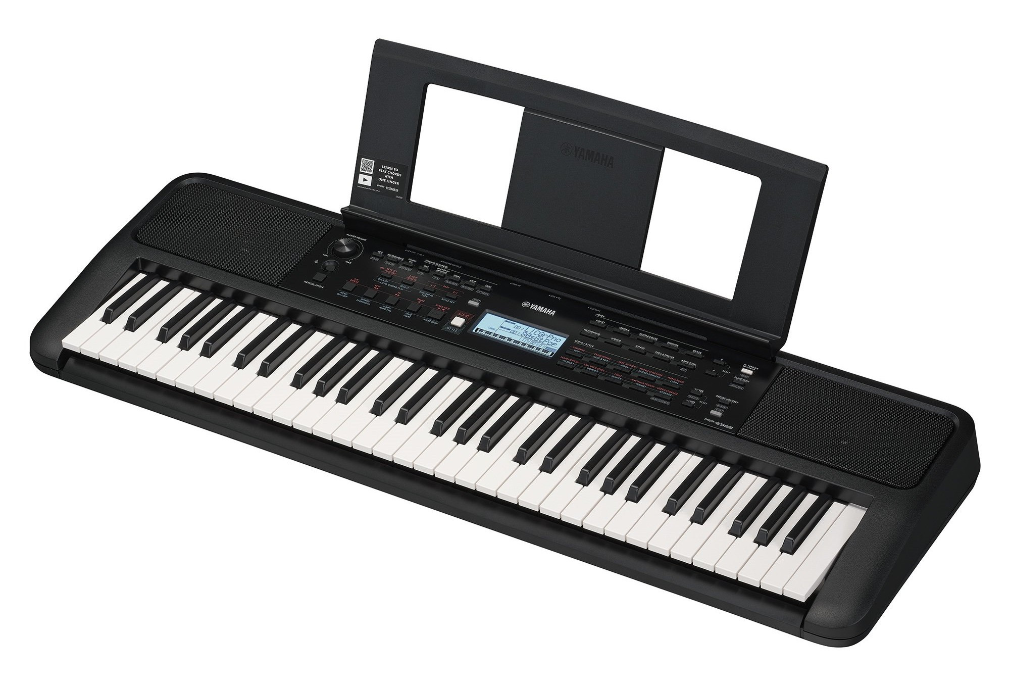 Galerijní obrázek č.2 Keyboardy s dynamikou YAMAHA PSR-E383 - Black