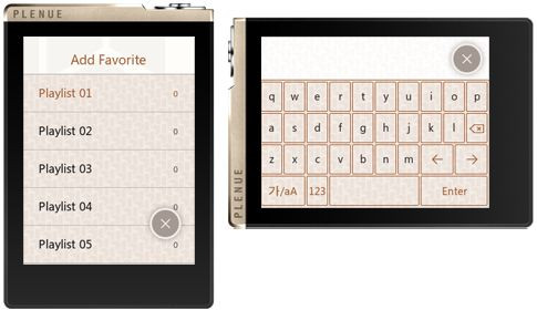 Galerijní obrázek č.1 Přenosné přehrávače a projektory COWON Plenue D PD 32GB Gold/Black