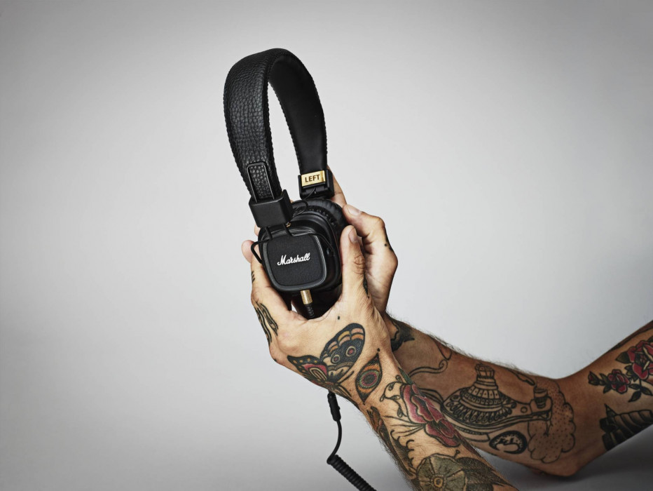 Hlavní obrázek Na uši (s kabelem) MARSHALL Major MK2-BLK