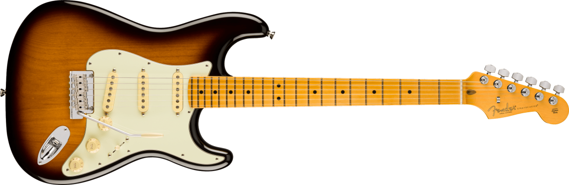 Levně Fender American Professional II Stratocaster Maple Fingerboard - Anniversary 2-Color Sunburst
