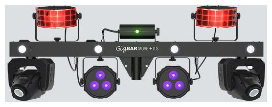 Hlavní obrázek LED RGBAWUV (RGB+Amber+White+UV) CHAUVET DJ GigBar MOVE ILS
