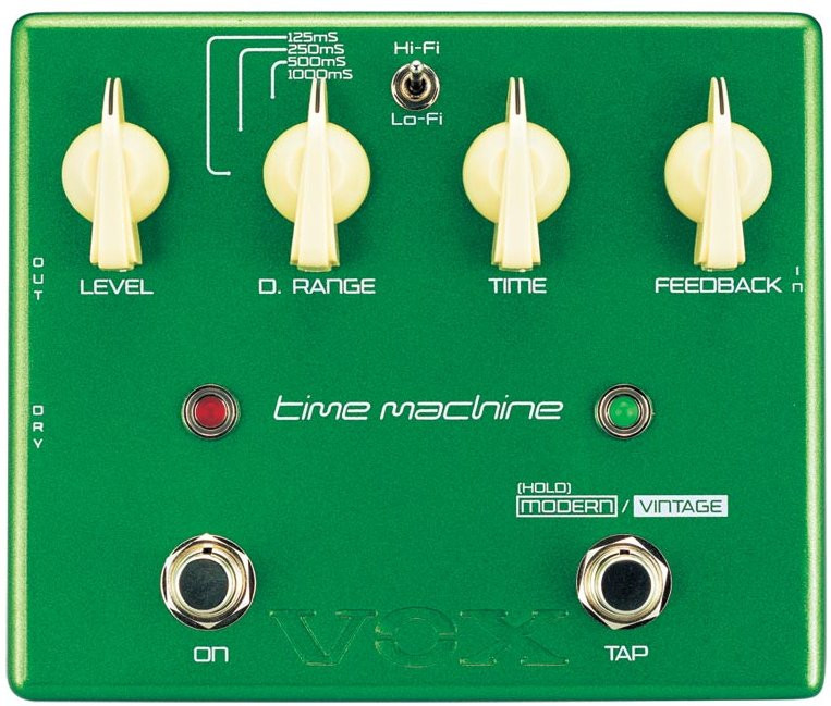 Hlavní obrázek Delay a echo VOX Joe Satriani Time Machine