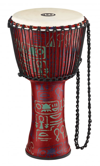 Hlavní obrázek Djembes MEINL PADJ1-L-G Travel Rope Tuned Djembe Goat Head 12” - Pharaoh's Script