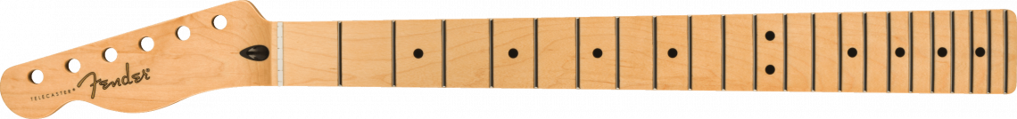 Hlavní obrázek Náhradní díly FENDER Player Series Telecaster LH Neck, 22 Medium Jumbo Frets, Maple, 9.5”, Modern ”C”
