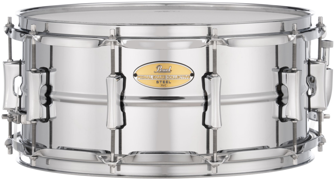 Hlavní obrázek 14" PEARL PSC1465S Primal Snare Collective 14” x 6,5” - Mirror Chrome