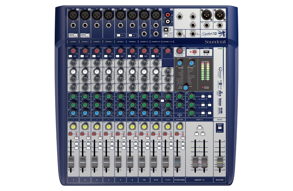 Hlavní obrázek Mixážní pulty s efektem SOUNDCRAFT Signature 12