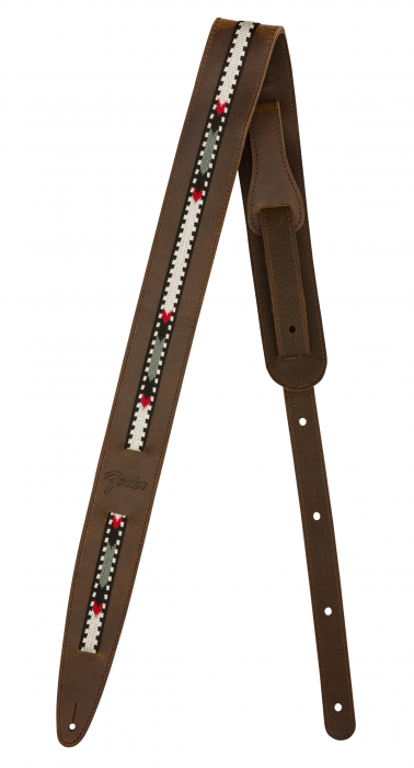 Hlavní obrázek Kožené/koženkové FENDER Paramount Acoustic Leather Strap, Brown