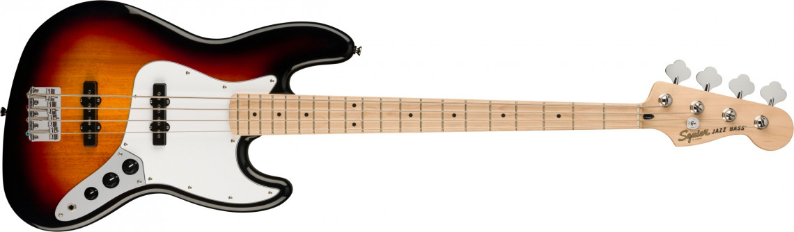 Levně Fender Squier Affinity Series Jazz Bass - 3-Color Sunburst