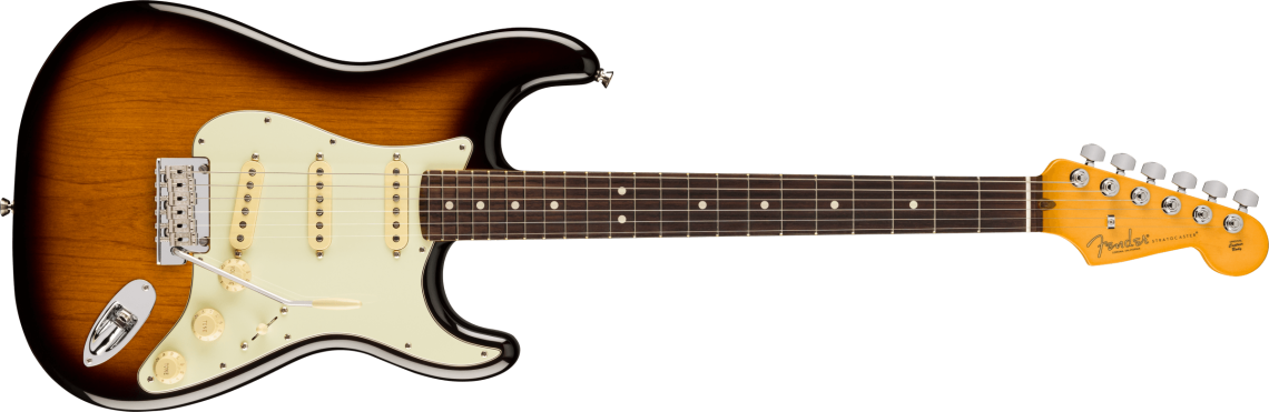 Levně Fender American Professional II Stratocaster Rosewood Fingerboard - Anniversary 2-Color Sunburst