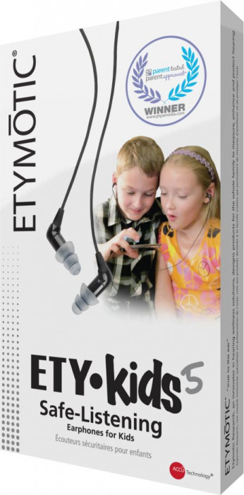 Hlavní obrázek Na uši (s kabelem) ETYMOTIC EK 5 Black