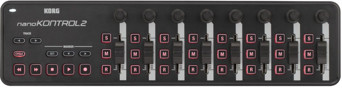 Hlavní obrázek MIDI kontrolery KORG nanoKONTROL2 BK