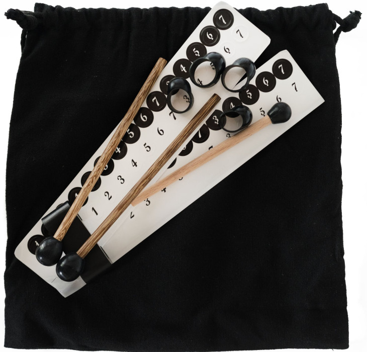 Hlavní obrázek Melodické nástroje VELES-X ST11-6B Steel Tongue Drum 11 Notes - Black