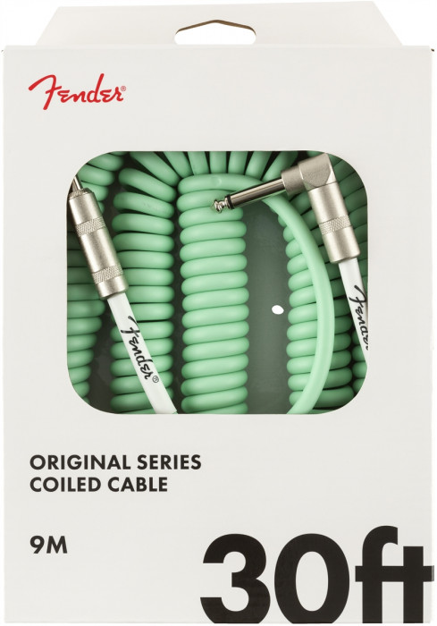 Hlavní obrázek 9m a více FENDER Original Series 30 Coil Cable Surf Green