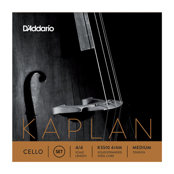 Hlavní obrázek Příslušenství D´ADDARIO - BOWED KS510 4/4M Kaplan Cello String Set - Medium
