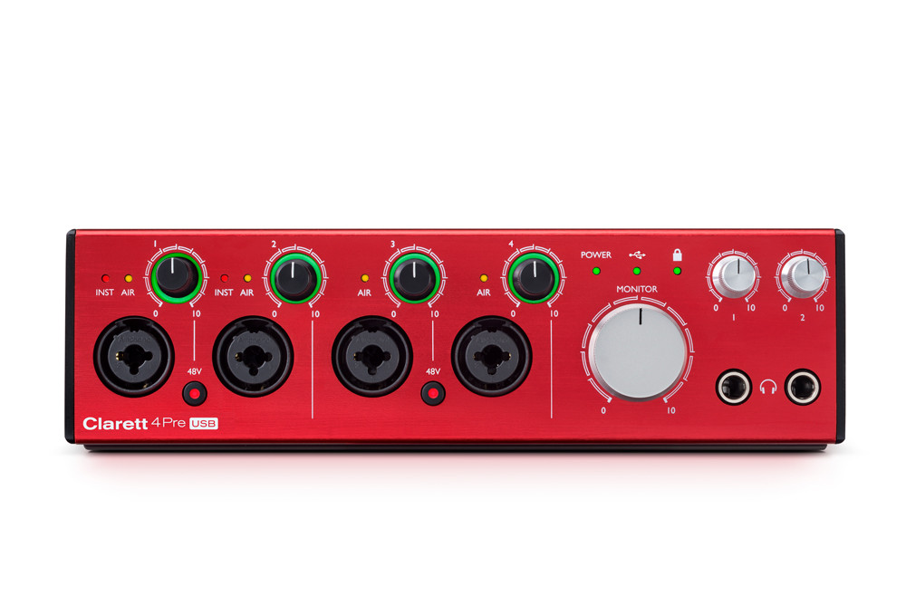 Hlavní obrázek USB zvukové karty FOCUSRITE Clarett 4 PRE USB