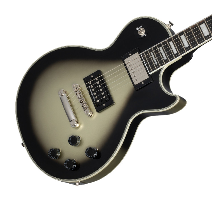 Hlavní obrázek Les Paul EPIPHONE Adam Jones Les Paul Custom Art Collection: Korin Faught’s Sensation - Antique Silverburst