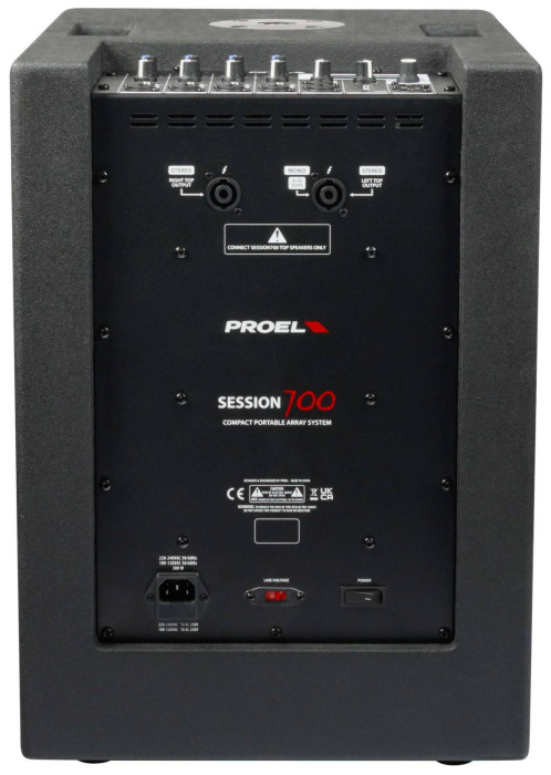 Hlavní obrázek Aktivní reproboxy PROEL SESSION700