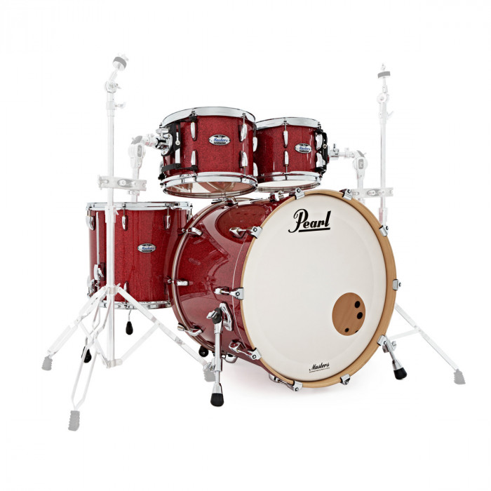 Hlavní obrázek 22“; 10“, 12“; 14“ PEARL MCT924XEFP Masters Maple Complete - Inferno Red Sparkle