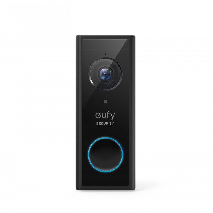 Levně Anker Eufy Video Doorbell 2K black (Battery-Powered) + Home base 2 (E82101W4)