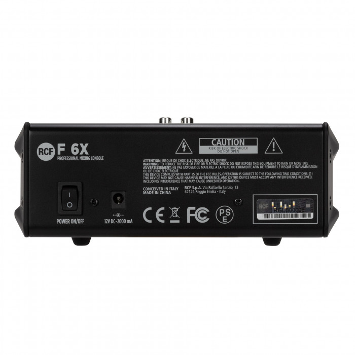 Hlavní obrázek Mixážní pulty s efektem RCF F 6X