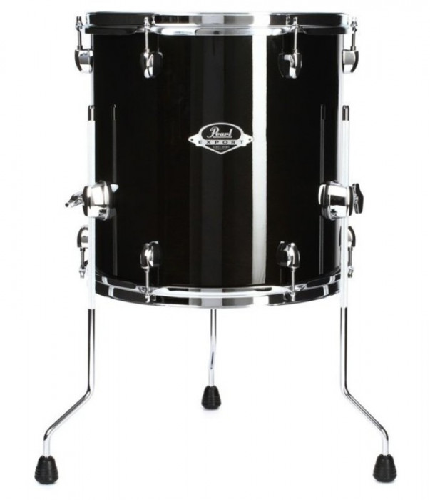 Hlavní obrázek Jednotlivé bubny PEARL EXX1616F/C31 Export EXX 16”x16” - Jet Black