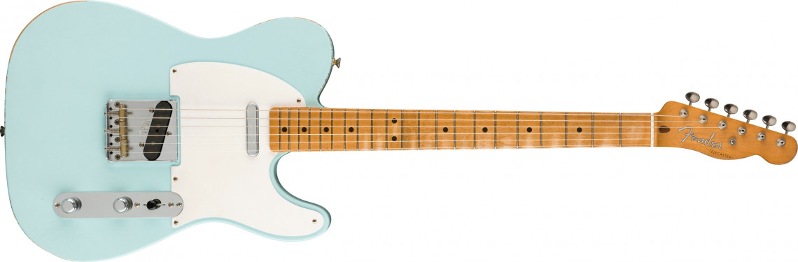 Hlavní obrázek T - modely FENDER Vintera Road Worn `50s Telecaster - Sonic Blue Limited Edition