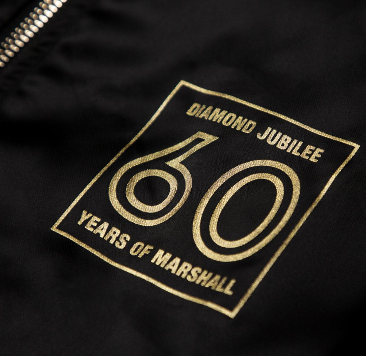 Hlavní obrázek Oblečení a dárkové předměty MARSHALL 60th Anniversary - Saténová bunda Bomber XL