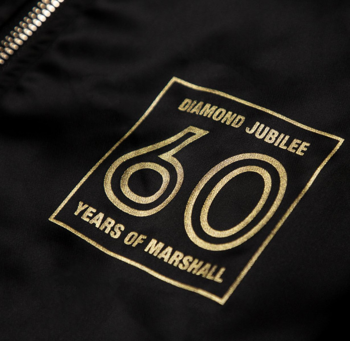 Hlavní obrázek Výprodej MARSHALL 60th Anniversary - Saténová bunda Bomber XL