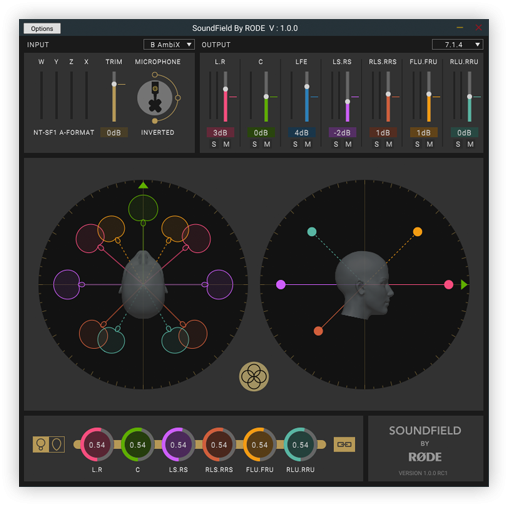 Hlavní obrázek Měřící mikrofony RODE NT-SF1