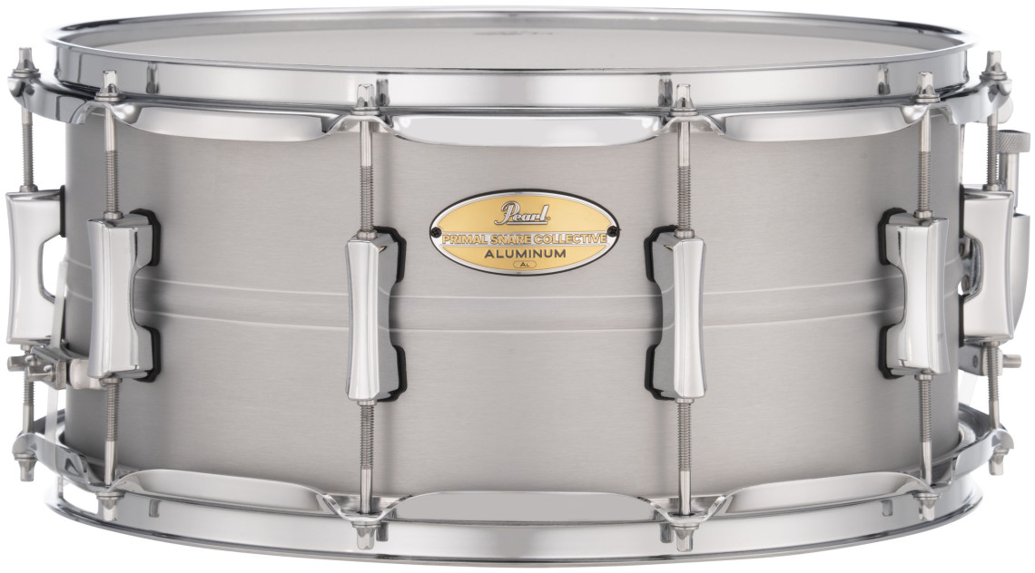 Hlavní obrázek 14" PEARL PSC1465A Primal Snare Collective 14” x 6,5” - Brushed Aluminum