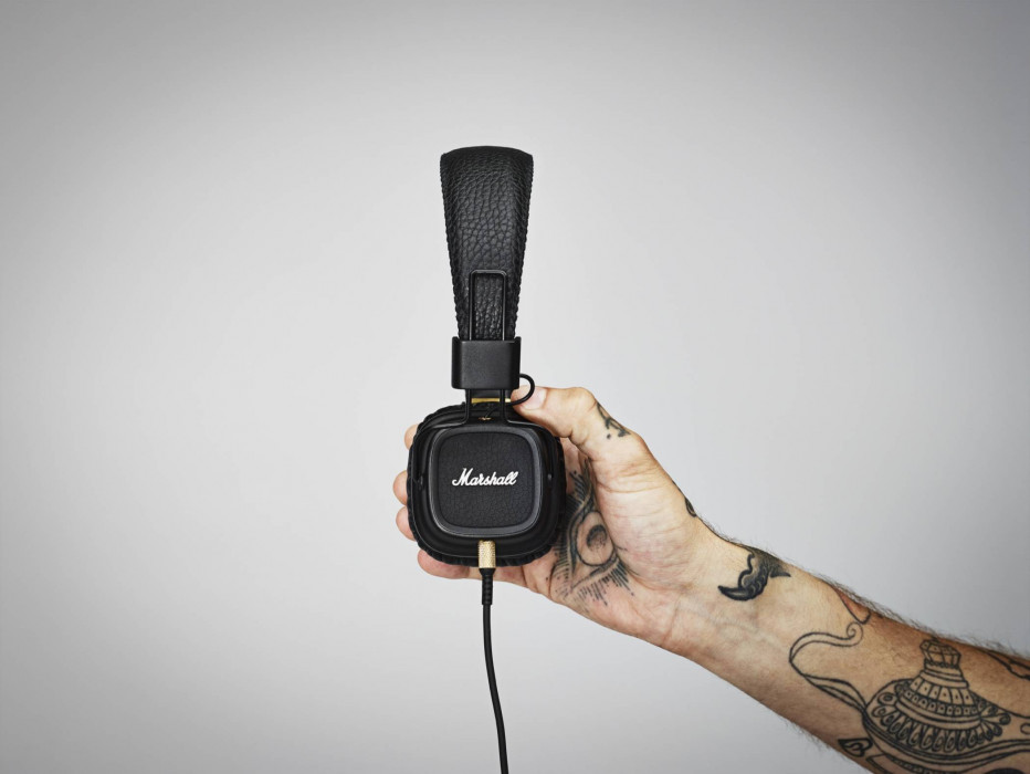 Hlavní obrázek Na uši (s kabelem) MARSHALL Major MK2-BLK