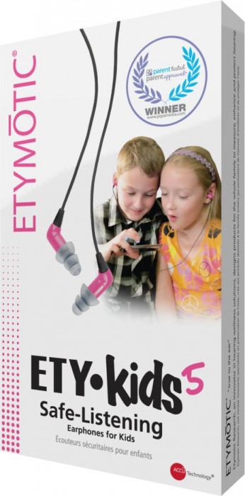 Hlavní obrázek Na uši (s kabelem) ETYMOTIC EK 5 Pink