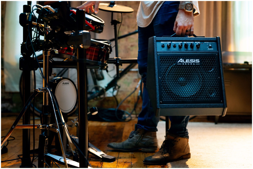Hlavní obrázek Komba k elektronickým bicím ALESIS Nitro Amp Pro
