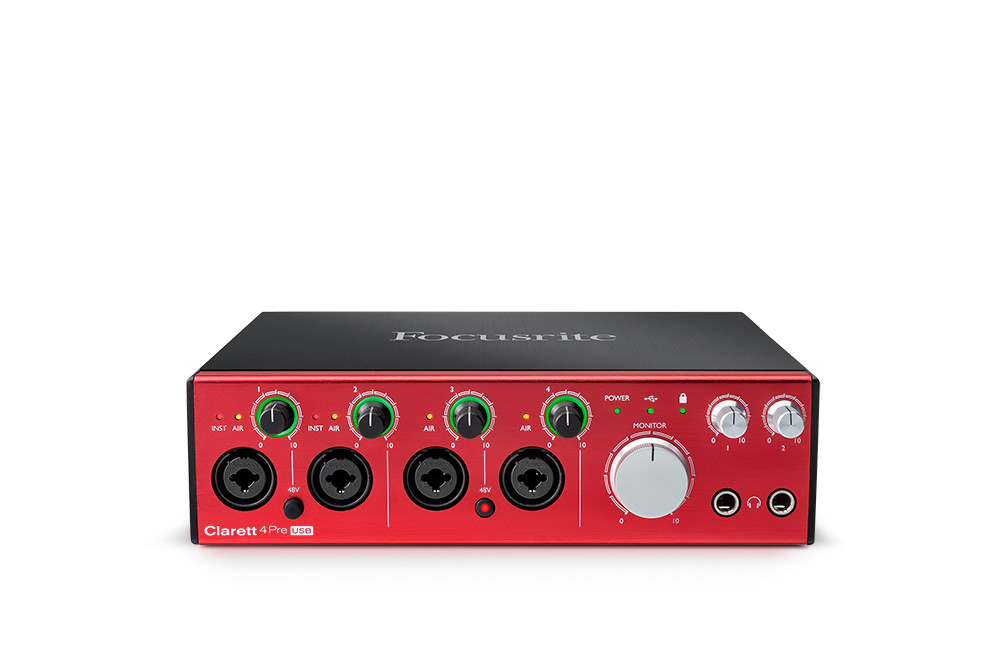 Hlavní obrázek USB zvukové karty FOCUSRITE Clarett 4 PRE USB