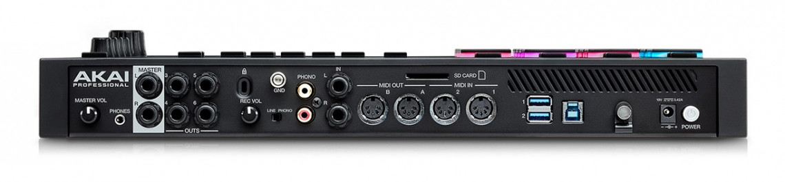 Hlavní obrázek MIDI kontrolery AKAI MPC Live