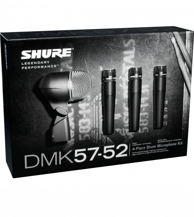 Hlavní obrázek Mikrofony pro bicí SHURE DMK57-52