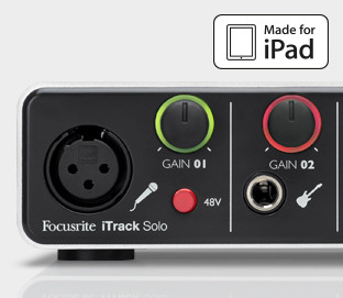 Hlavní obrázek USB zvukové karty FOCUSRITE iTrack Solo Lightning