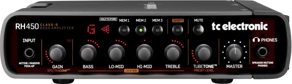 Hlavní obrázek Tranzistorové zesilovače TC ELECTRONIC RH450