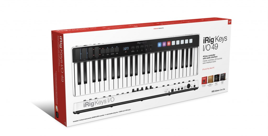 Hlavní obrázek MIDI keyboardy IK MULTIMEDIA iRig Keys I/O 49