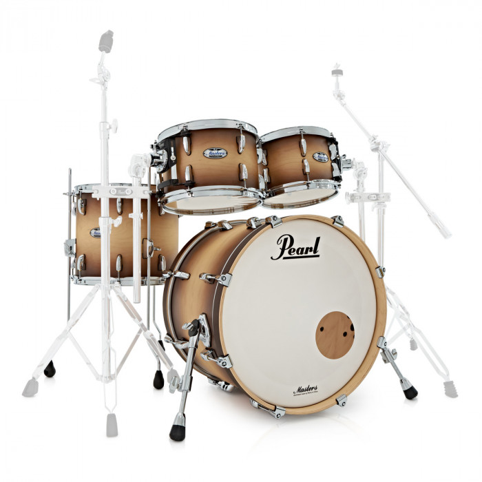 Hlavní obrázek 22“; 10“, 12“; 14“ PEARL MCT924XEFP Masters Maple Complete - Satin Natural Burst