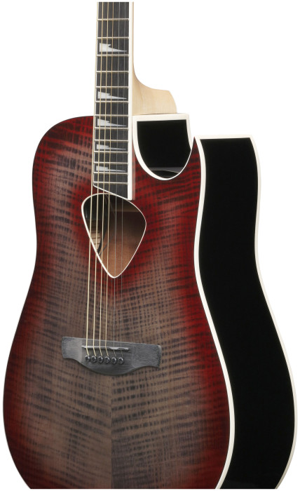 Hlavní obrázek Další tvary IBANEZ ALT50FA-RDB - Red Doom Burst High Gloss