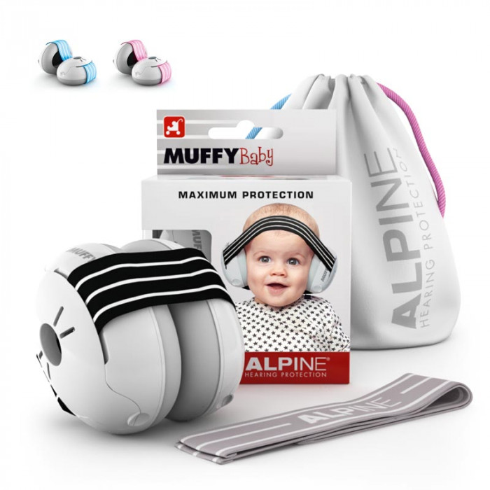Hlavní obrázek Ochrana sluchu ALPINE Muffy Baby Black