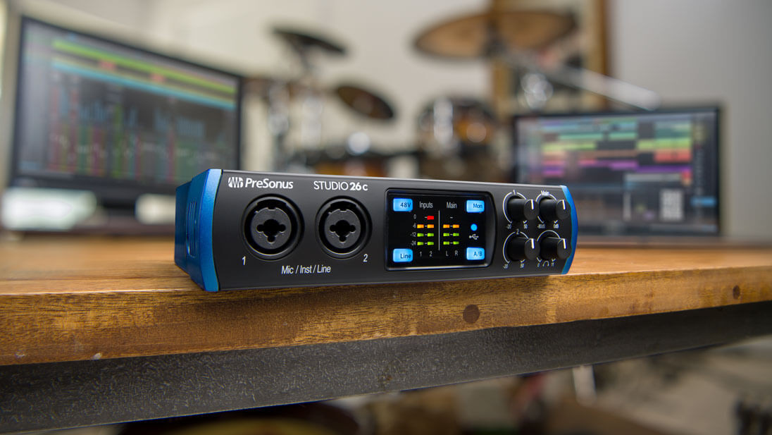 Hlavní obrázek USB zvukové karty PRESONUS Studio 26c